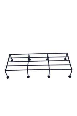 Metal Planters Long Stand – 24"x9"x5" Durable Plant Stand for Indoor & Outdoor Use