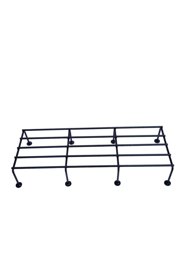 Metal Planters Long Stand – 24"x9"x5" Durable Plant Stand for Indoor & Outdoor Use